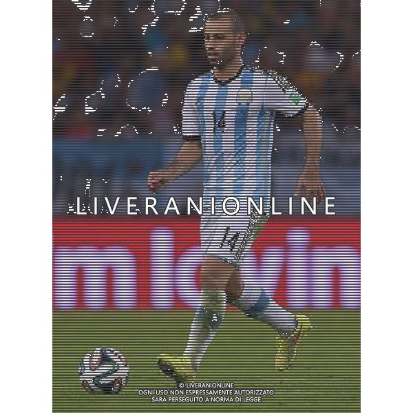 FIFA World Cup Brasile 2014 Gruppo F Rio de Janeiro - 15.06.2014 Argentina-Bosnia Herzegovina Nella Foto:Mascherano Javier /Ph.Vitez-Ag. Aldo Liverani