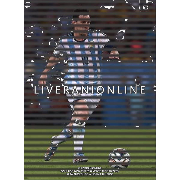 FIFA World Cup Brasile 2014 Gruppo F Rio de Janeiro - 15.06.2014 Argentina-Bosnia Herzegovina Nella Foto:Messi Lionel /Ph.Vitez-Ag. Aldo Liverani