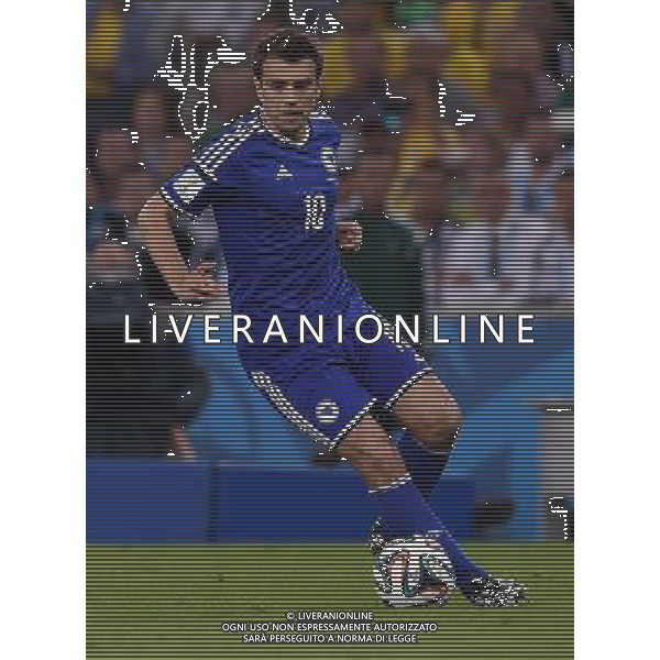 FIFA World Cup Brasile 2014 Gruppo F Rio de Janeiro - 15.06.2014 Argentina-Bosnia Herzegovina Nella Foto:Misimovic Zvjezdan /Ph.Vitez-Ag. Aldo Liverani