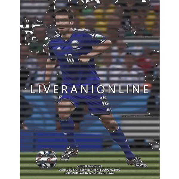 FIFA World Cup Brasile 2014 Gruppo F Rio de Janeiro - 15.06.2014 Argentina-Bosnia Herzegovina Nella Foto:Misimovic Zvjezdan /Ph.Vitez-Ag. Aldo Liverani