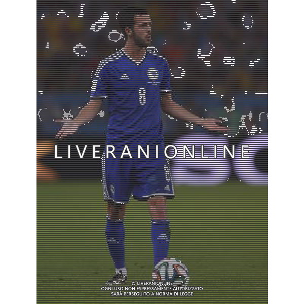 FIFA World Cup Brasile 2014 Gruppo F Rio de Janeiro - 15.06.2014 Argentina-Bosnia Herzegovina Nella Foto:Pjanic Miralem /Ph.Vitez-Ag. Aldo Liverani