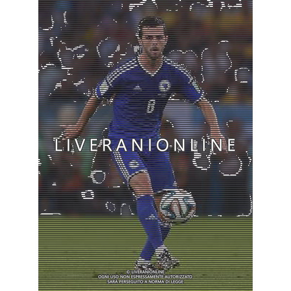 FIFA World Cup Brasile 2014 Gruppo F Rio de Janeiro - 15.06.2014 Argentina-Bosnia Herzegovina Nella Foto:Pjanic Miralem /Ph.Vitez-Ag. Aldo Liverani