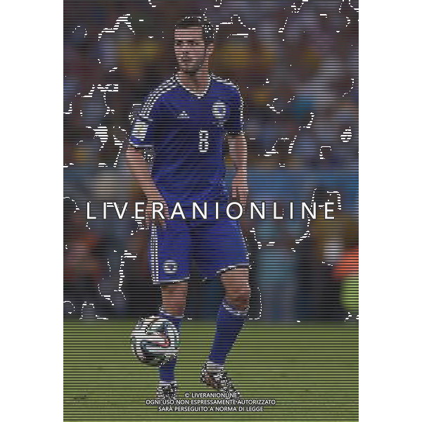 FIFA World Cup Brasile 2014 Gruppo F Rio de Janeiro - 15.06.2014 Argentina-Bosnia Herzegovina Nella Foto:Pjanic Miralem /Ph.Vitez-Ag. Aldo Liverani