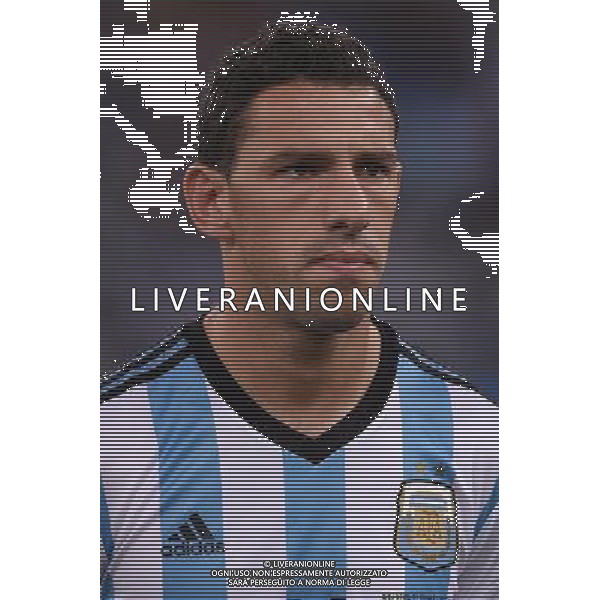 FIFA World Cup Brasile 2014 Gruppo F Rio de Janeiro - 15.06.2014 Argentina-Bosnia Herzegovina Nella Foto:Maxi Rodriguez /Ph.Vitez-Ag. Aldo Liverani