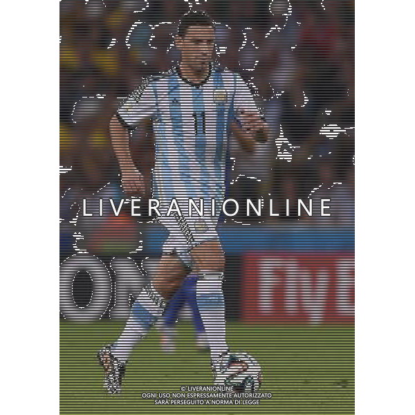 FIFA World Cup Brasile 2014 Gruppo F Rio de Janeiro - 15.06.2014 Argentina-Bosnia Herzegovina Nella Foto:Maxi Rodriguez /Ph.Vitez-Ag. Aldo Liverani