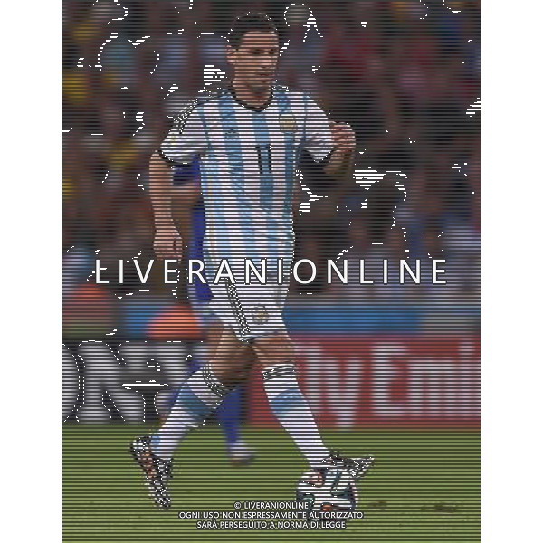 FIFA World Cup Brasile 2014 Gruppo F Rio de Janeiro - 15.06.2014 Argentina-Bosnia Herzegovina Nella Foto:Maxi Rodriguez /Ph.Vitez-Ag. Aldo Liverani
