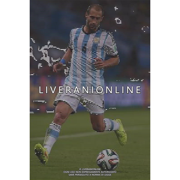 FIFA World Cup Brasile 2014 Gruppo F Rio de Janeiro - 15.06.2014 Argentina-Bosnia Herzegovina Nella Foto:ZABALETA PABLO /Ph.Vitez-Ag. Aldo Liverani