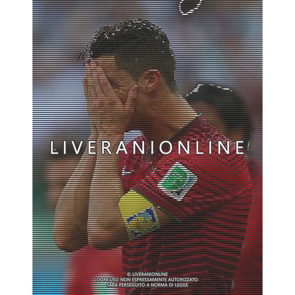 firo : 16.06.2014 Fu§ball, Fussball, WM 2014 Brasilien, Weltmeisterschaft 2014 Brasilien, Football World Championships Brazil 2014, 2014 FIFA WORLD CUP BRAZIL,Brasil,Bresil, Deutschland , Germany , GER - Portugal . Gestik EnttŠuscht EnttŠuschung bei Cristiano Ronaldo $worldrights Es gelten unsere AGB, einsehbar auf www.firosportphoto.de $ONLY FOR USE IN GERMANY !!! Photo : backpages copyright by firo sportphoto: Coesfelder Str.207 48249 DŸlmen www.firosportphoto.de / GES Sportphoto/ mail@firosportphoto.de (V o l k s b a n k B o c h u m - W i t t e n ) BLZ.: 430 601 29 Kt. Nr.: 341 117 100 Tel:Ê 02594 - 9916004 Fax:Ê02594 - 9916005 AG ALDO LIVERANI SAS ONLY ITALY