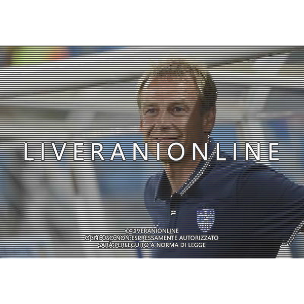 (140616) -- NATAL, June 16, 2014 () -- Coach of U.S. Jurgen Klinsmann is seen during a Group G match between Ghana and U.S. of 2014 FIFA World Cup at the Estadio das Dunas Stadium in Natal, Brazil, June 16, 2014. (/Lui Siu Wai)(pcy) AG ALDO LIVERANI SAS ONLY ITALY