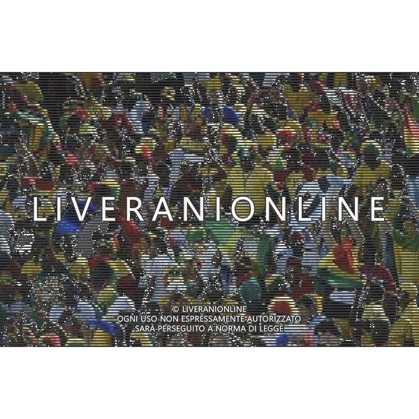 (140616) -- NATAL, June 16, 2014 () -- Ghana\'s fans cheer before a Group G match between Ghana and U.S. of 2014 FIFA World Cup at the Estadio das Dunas Stadium in Natal, Brazil, June 16, 2014. (/Lui Siu Wai)(pcy) AG ALDO LIVERANI SAS ONLY ITALY