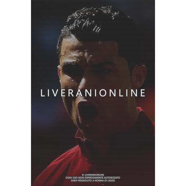 (140616) -- SALVADOR, June 16, 2014 () -- Portugal\'s Cristiano Ronaldo reacts before a Group G match between Germany and Portugal of 2014 FIFA World Cup at the Arena Fonte Nova Stadium in Salvador, Brazil, June 16, 2014. Germany won 4-0 over Portugal on Monday.(/Cao Can)(rh) AG ALDO LIVERANI SAS ONLY ITALY