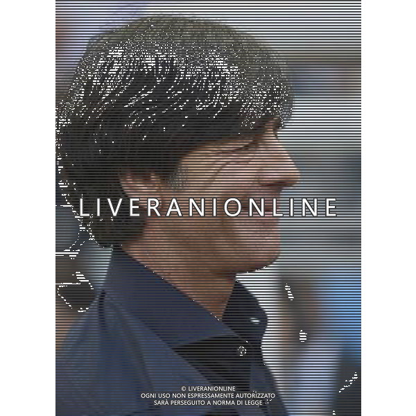 (140616) -- SALVADOR, June 16, 2014 () -- Germany\'s coach Joachim Loew is seen before a Group G match between Germany and Portugal of 2014 FIFA World Cup at the Arena Fonte Nova Stadium in Salvador, Brazil, June 16, 2014. (/Qi Heng)(pcy) AG ALDO LIVERANI SAS ONLY ITALY