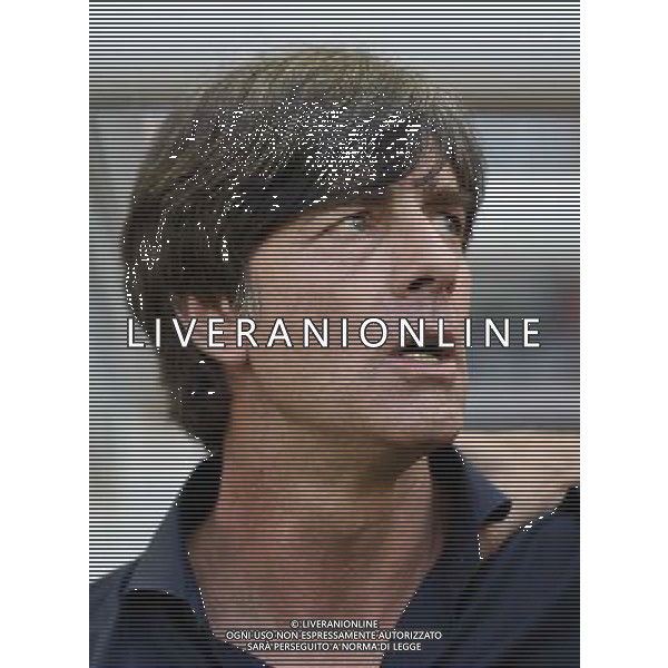 (140616) -- SALVADOR, June 16, 2014 () -- Germany\'s coach Joachim Loew is seen before a Group G match between Germany and Portugal of 2014 FIFA World Cup at the Arena Fonte Nova Stadium in Salvador, Brazil, June 16, 2014. (/Qi Heng)(pcy) AG ALDO LIVERANI SAS ONLY ITALY