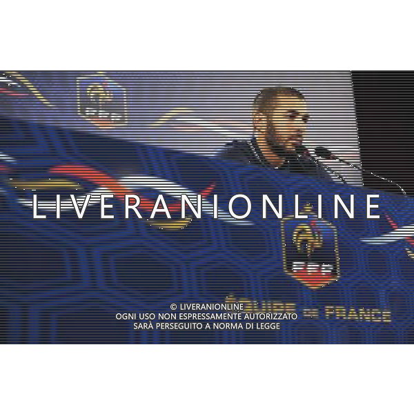 Karim BENZEMA - 16.06.2014 - Conference de presse -Equipe de France -Riberao Preto Photo : Dave Winter / Icon Sport /Agenzia Aldo Liverani sas - ITALY ONLY - EDITORIAL USE ONLY