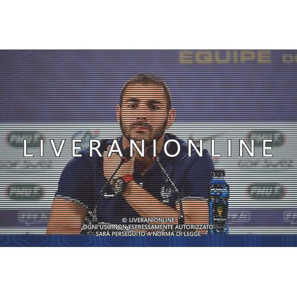 Karim BENZEMA - 16.06.2014 - Conference de presse -Equipe de France -Riberao Preto Photo : Dave Winter / Icon Sport /Agenzia Aldo Liverani sas - ITALY ONLY - EDITORIAL USE ONLY