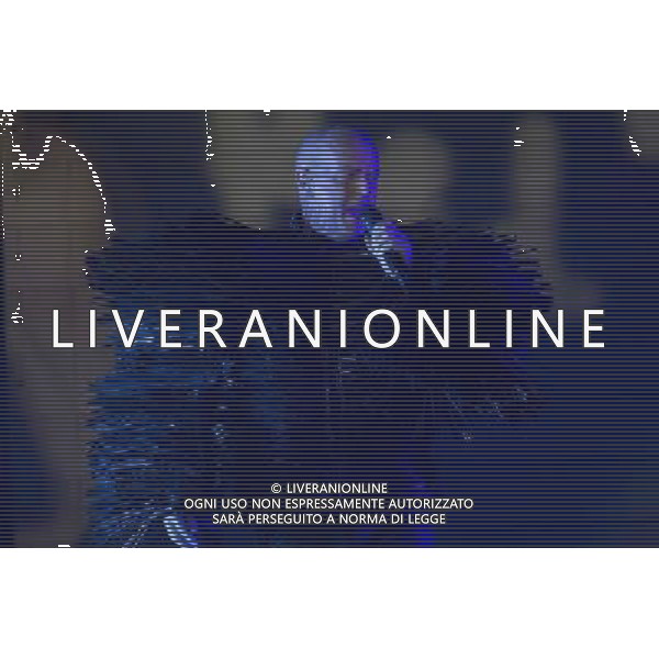 Chris Lowe of Pet Shop Boys performs at Blackpool Empress Ballroom, Blackpool, England, 16th June 2014. ©photoshot/Agenzia Aldo Liverani sas - ITALY ONLY - EDITORIAL USE ONLY