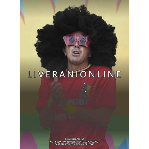 FIFA World Cup Brasile 2014 Gruppo H Belo Horizonte - 17.06.2014 Belgio-Algeria Nella Foto:tifosi /Ph.Vitez-Ag. Aldo Liverani