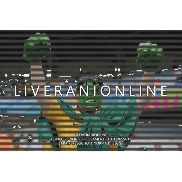 FIFA World Cup Brasile 2014 Gruppo H Belo Horizonte - 17.06.2014 Belgio-Algeria Nella Foto:tifosi /Ph.Vitez-Ag. Aldo Liverani