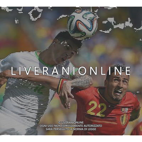 FIFA World Cup Brasile 2014 Gruppo H Belo Horizonte - 17.06.2014 Belgio-Algeria Nella Foto:medjani-chadli /Ph.Vitez-Ag. Aldo Liverani