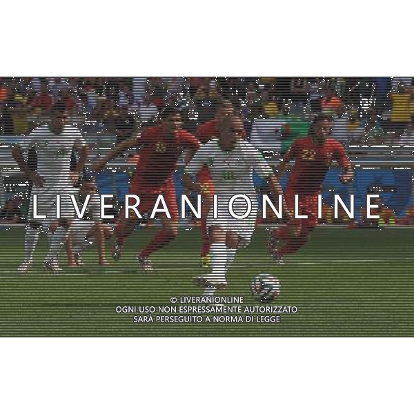 FIFA World Cup Brasile 2014 Gruppo H Belo Horizonte - 17.06.2014 Belgio-Algeria Nella Foto:feghouli gol /Ph.Vitez-Ag. Aldo Liverani