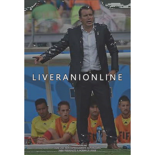 FIFA World Cup Brasile 2014 Gruppo H Belo Horizonte - 17.06.2014 Belgio-Algeria Nella Foto:wilmots /Ph.Vitez-Ag. Aldo Liverani