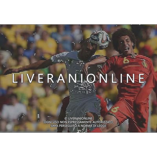 FIFA World Cup Brasile 2014 Gruppo H Belo Horizonte - 17.06.2014 Belgio-Algeria Nella Foto:witsel-slimani /Ph.Vitez-Ag. Aldo Liverani