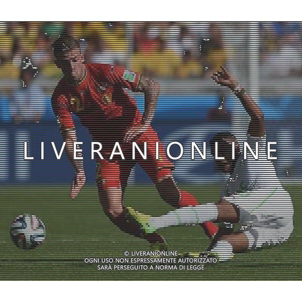 FIFA World Cup Brasile 2014 Gruppo H Belo Horizonte - 17.06.2014 Belgio-Algeria Nella Foto:Alderweireld Toby-Soudani El Arabi /Ph.Vitez-Ag. Aldo Liverani