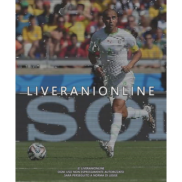 FIFA World Cup Brasile 2014 Gruppo H Belo Horizonte - 17.06.2014 Belgio-Algeria Nella Foto:Bouguerra Madjid /Ph.Vitez-Ag. Aldo Liverani