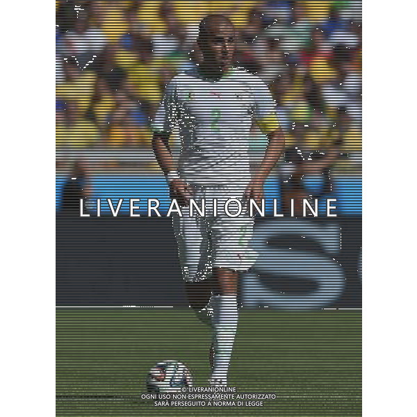 FIFA World Cup Brasile 2014 Gruppo H Belo Horizonte - 17.06.2014 Belgio-Algeria Nella Foto:Bouguerra Madjid /Ph.Vitez-Ag. Aldo Liverani