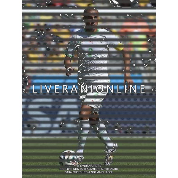 FIFA World Cup Brasile 2014 Gruppo H Belo Horizonte - 17.06.2014 Belgio-Algeria Nella Foto:Bouguerra Madjid /Ph.Vitez-Ag. Aldo Liverani