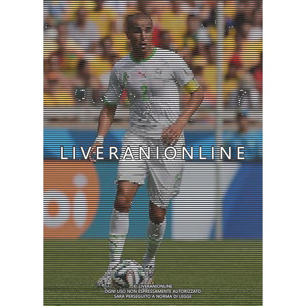 FIFA World Cup Brasile 2014 Gruppo H Belo Horizonte - 17.06.2014 Belgio-Algeria Nella Foto:Bouguerra Madjid /Ph.Vitez-Ag. Aldo Liverani