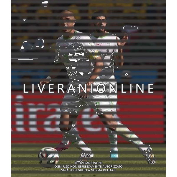 FIFA World Cup Brasile 2014 Gruppo H Belo Horizonte - 17.06.2014 Belgio-Algeria Nella Foto:Bouguerra Madjid /Ph.Vitez-Ag. Aldo Liverani