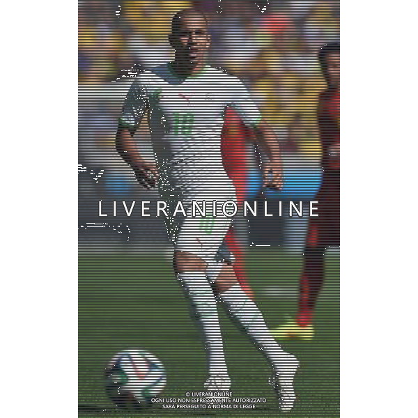 FIFA World Cup Brasile 2014 Gruppo H Belo Horizonte - 17.06.2014 Belgio-Algeria Nella Foto:Feghouli Sofiane /Ph.Vitez-Ag. Aldo Liverani