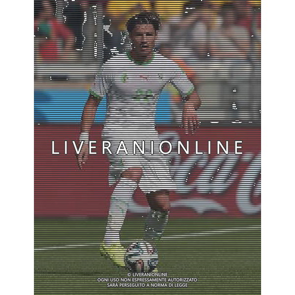 FIFA World Cup Brasile 2014 Gruppo H Belo Horizonte - 17.06.2014 Belgio-Algeria Nella Foto:Mostefa Mehdi /Ph.Vitez-Ag. Aldo Liverani