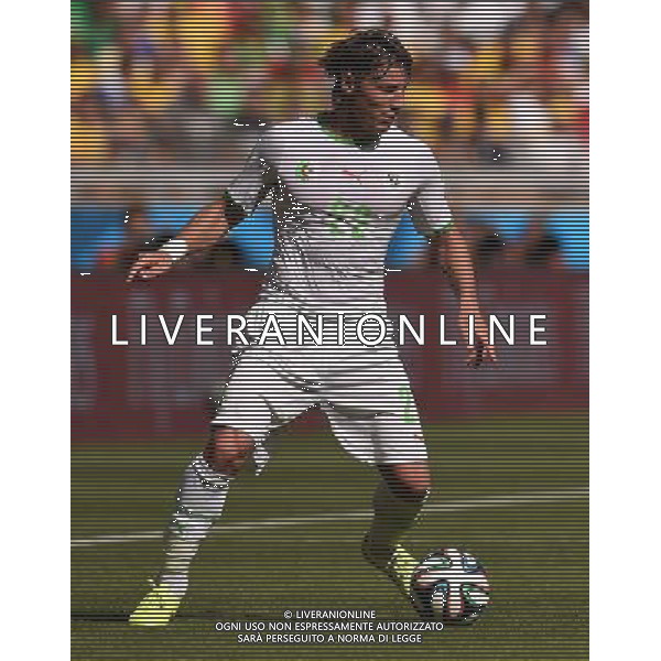 FIFA World Cup Brasile 2014 Gruppo H Belo Horizonte - 17.06.2014 Belgio-Algeria Nella Foto:Mostefa Mehdi /Ph.Vitez-Ag. Aldo Liverani