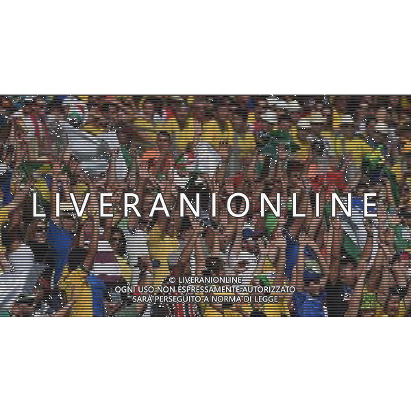 FIFA World Cup Brasile 2014 Gruppo H Belo Horizonte - 17.06.2014 Belgio-Algeria Nella Foto:Tifosi /Ph.Vitez-Ag. Aldo Liverani