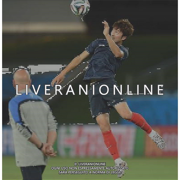 (140616) -- CUIABA, June 16, 2014 () -- Korea Republic\'s Park Jung-Woo attends a training session of 2014 FIFA World Cup at the Arena Pantanal Stadium in Cuiaba, Brazil, June 16, 2014. (/Liu Dawei)(rh) AG ALDO LIVERANI SAS ONLY ITALY