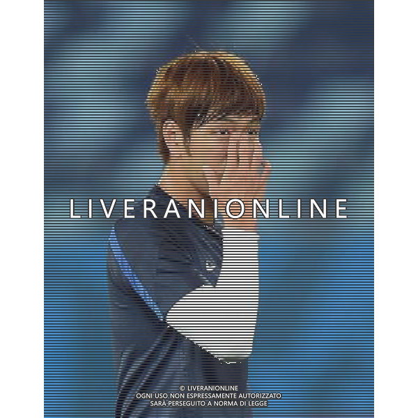 (140616) -- CUIABA, June 16, 2014 () -- Korea Republic\'s Kim Young-Kwon attends a training session of 2014 FIFA World Cup at the Arena Pantanal Stadium in Cuiaba, Brazil, June 16, 2014. (/Liu Dawei)(rh) AG ALDO LIVERANI SAS ONLY ITALY