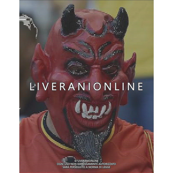 (140617) -- BELO HORIZONTE, June 17, 2014 () -- Belgium\'s fan poses before a Group H match between Belgium and Algeria of 2014 FIFA World Cup at the Estadio Mineirao Stadium in Belo Horizonte, Brazil, June 17, 2014.(/Qi Heng)(rh) AG ALDO LIVERANI SAS ONLY ITALY