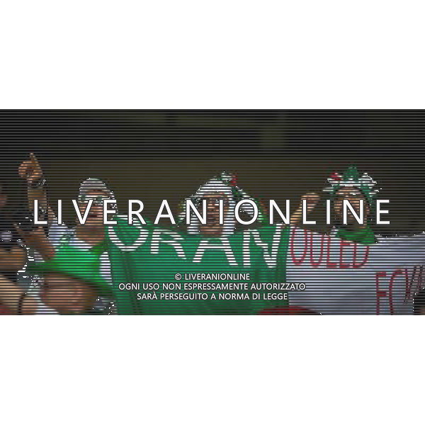(140617) -- BELO HORIZONTE, June 17, 2014 () -- Fans of Algeria cheer prior to a Group H match between Belgium and Algeria of 2014 FIFA World Cup at the Estadio Mineirao Stadium in Belo Horizonte, Brazil, June 17, 2014.(/Liu Bin)(xzj) AG ALDO LIVERANI SAS ONLY ITALY