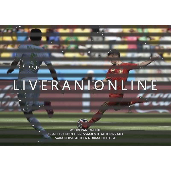 (140617) -- BELO HORIZONTE, June 17, 2014 () -- Belgium\'s Dries Mertens (R) shoots the goal during a Group H match between Belgium and Algeria of 2014 FIFA World Cup at the Estadio Mineirao Stadium in Belo Horizonte, Brazil, June 17, 2014.(/Qi Heng)(rh) AG ALDO LIVERANI SAS ONLY ITALY