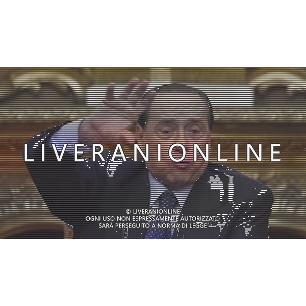 Conferenza Stampa di Silvio Berlusconi sul Presidenzialismo a Roma 18 giugno 2014 ©corradetti/Agenzia Aldo Liverani sas