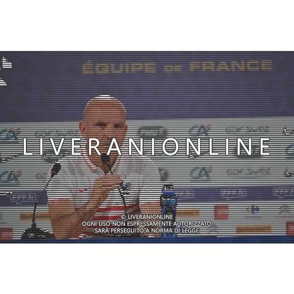 Guy STEPHAN - 17.06.2014 -Conference de presse - Equipe de France -Riberao Preto Photo : Dave Winter / Icon Sport /Agenzia Aldo Liverani sas - ITALY ONLY - Conferenza stampa della nazionale di calcio della francia - Coppa Mondo Brasile 2014