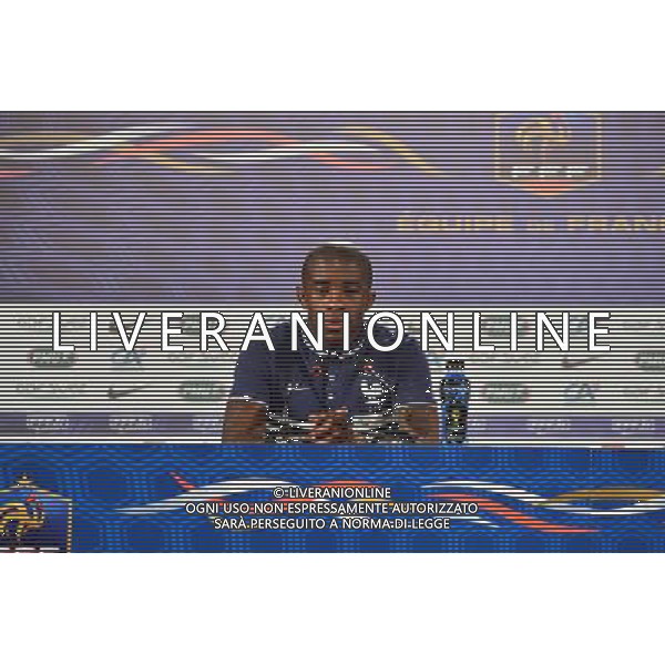 Rio MAVUBA - 18.06.2014 - Conference de presse - Equipe de France - Coupe du Monde 2014 Photo : Dave Winter / Icon Sport /Agenzia Aldo Liverani sas - ITALY ONLY - Conferenza stampa della nazionale di calcio della francia - Coppa Mondo Brasile 2014