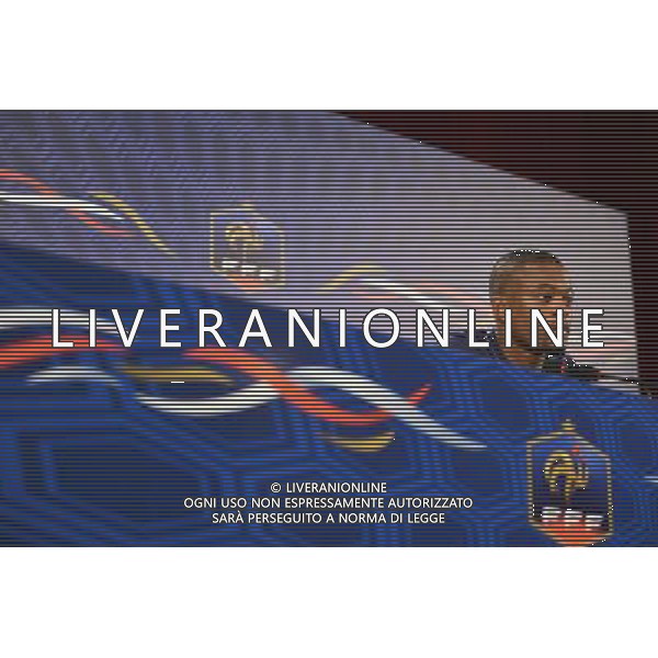 Patrice EVRA - 18.06.2014 - Conference de presse - Equipe de France - Coupe du Monde 2014 Photo : Dave Winter / Icon Sport /Agenzia Aldo Liverani sas - ITALY ONLY - Conferenza stampa della nazionale di calcio della francia - Coppa Mondo Brasile 2014