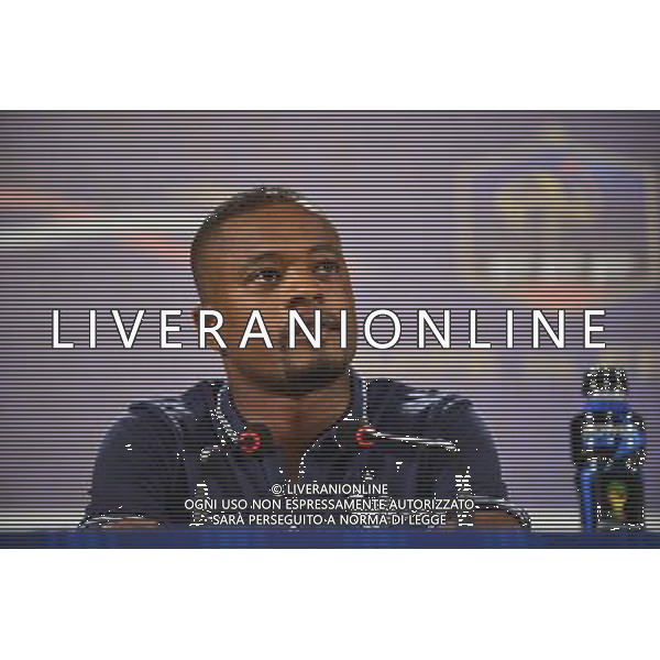 Patrice EVRA - 18.06.2014 - Conference de presse - Equipe de France - Coupe du Monde 2014 Photo : Dave Winter / Icon Sport /Agenzia Aldo Liverani sas - ITALY ONLY - Conferenza stampa della nazionale di calcio della francia - Coppa Mondo Brasile 2014
