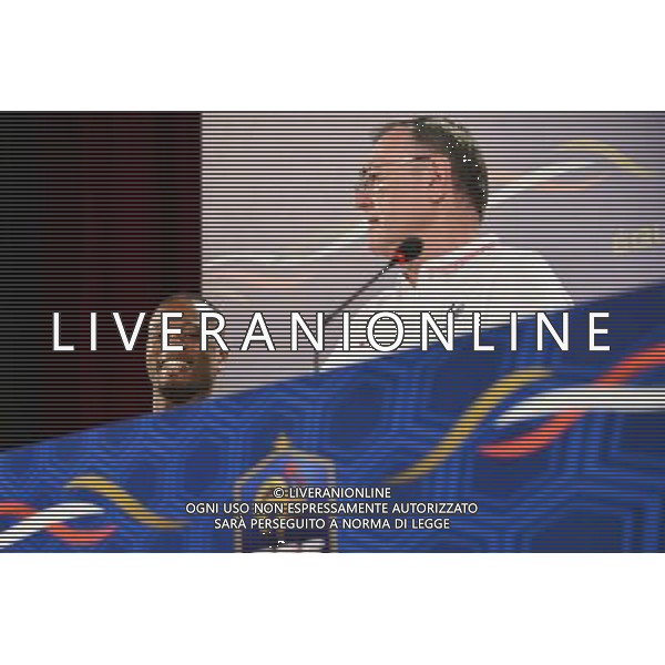 Patrice EVRA / Philippe TOURNON - 18.06.2014 - Conference de presse - Equipe de France - Coupe du Monde 2014 Photo : Dave Winter / Icon Sport /Agenzia Aldo Liverani sas - ITALY ONLY - Conferenza stampa della nazionale di calcio della francia - Coppa Mondo Brasile 2014