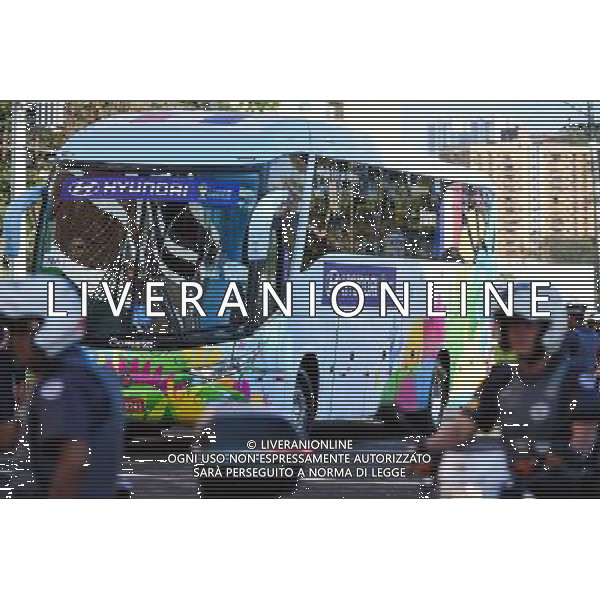 Car de l\'equipe de France - 17.06.2014 - Entrainement Equipe de France -Riberao Preto Photo : Dave Winter / Icon Sport /Agenzia Aldo Liverani sas - ITALY ONLY - Allenamento della nazionale della Francia Coppa del mondo Brasile 2014