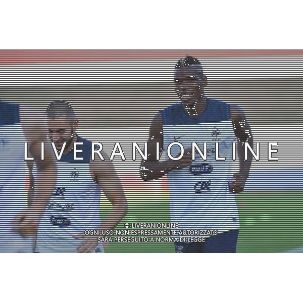 Paul POGBA - 17.06.2014 - Entrainement Equipe de France -Riberao Preto Photo : Dave Winter / Icon Sport /Agenzia Aldo Liverani sas - ITALY ONLY - Allenamento della nazionale della Francia Coppa del mondo Brasile 2014