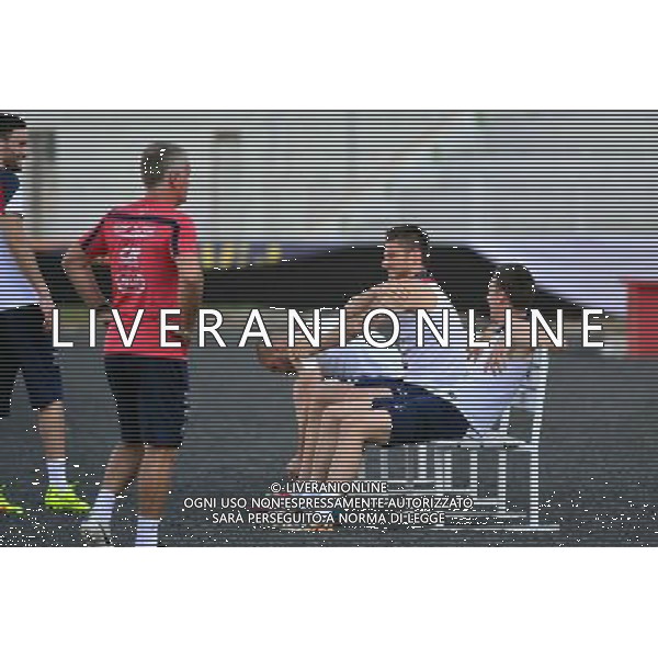 Olivier GIROUD / Laurent KOSCIELNY - 17.06.2014 - Entrainement Equipe de France -Riberao Preto Photo : Dave Winter / Icon Sport /Agenzia Aldo Liverani sas - ITALY ONLY - Allenamento della nazionale della Francia Coppa del mondo Brasile 2014